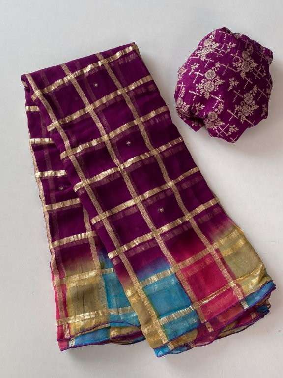 VAISHNAVI BY ASLIWHOLESALE DESIGNER PURE VISCOSE GEORGETTE PRINTED SAREES-00282