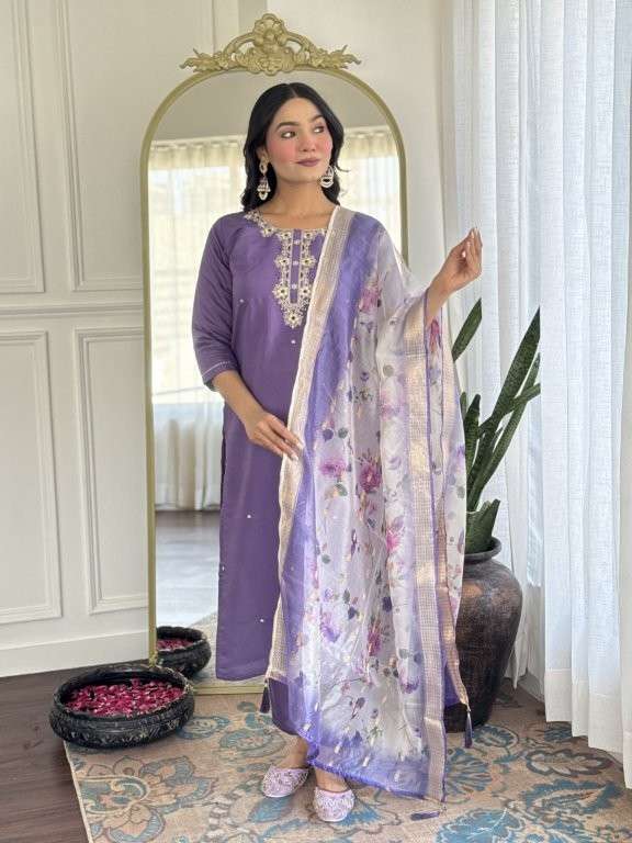 VIVA BY ASLIWHOLESALE DESIGNER PURE VISCOSE RAYON EMBROIDERY PRINTED DRESSES-00264