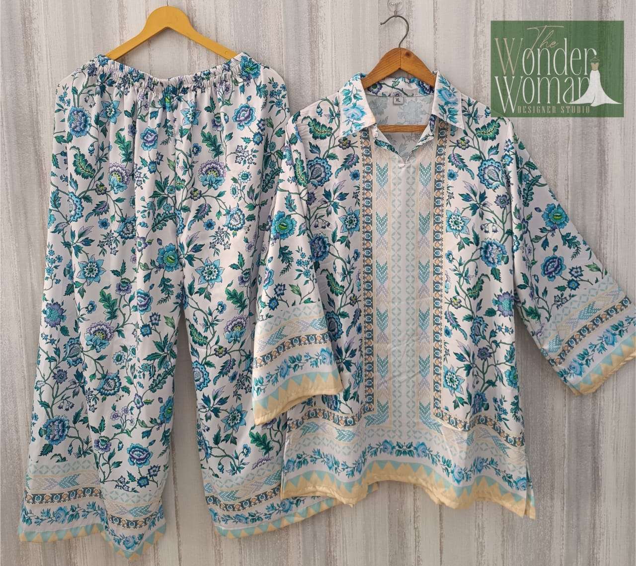 WONDER WOMEN VOL-01 BY ASLIWHOLESALE DESIGNER PURE SMOOTHY RAYON PRINTED PAKISTANI CO-ORD SET-00028