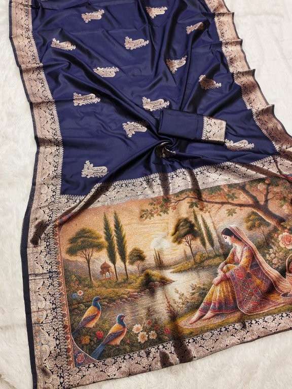 4277 BANARASI BY ASLIWOLESALE DESIGNER PURE SILK JACQUARD SAREES-00046