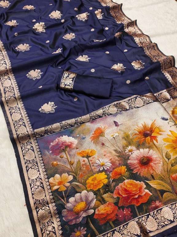 4278 COLOURS BY ASLIWOLESALE DESIGNER PURE SILK JACQUARD SAREES-00046