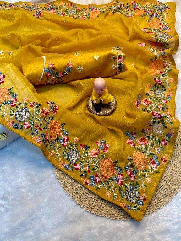752 COLOUR BY ASLIWHOLESALE DESIGNER PURE CRUNCHY SILK SAREES-00285