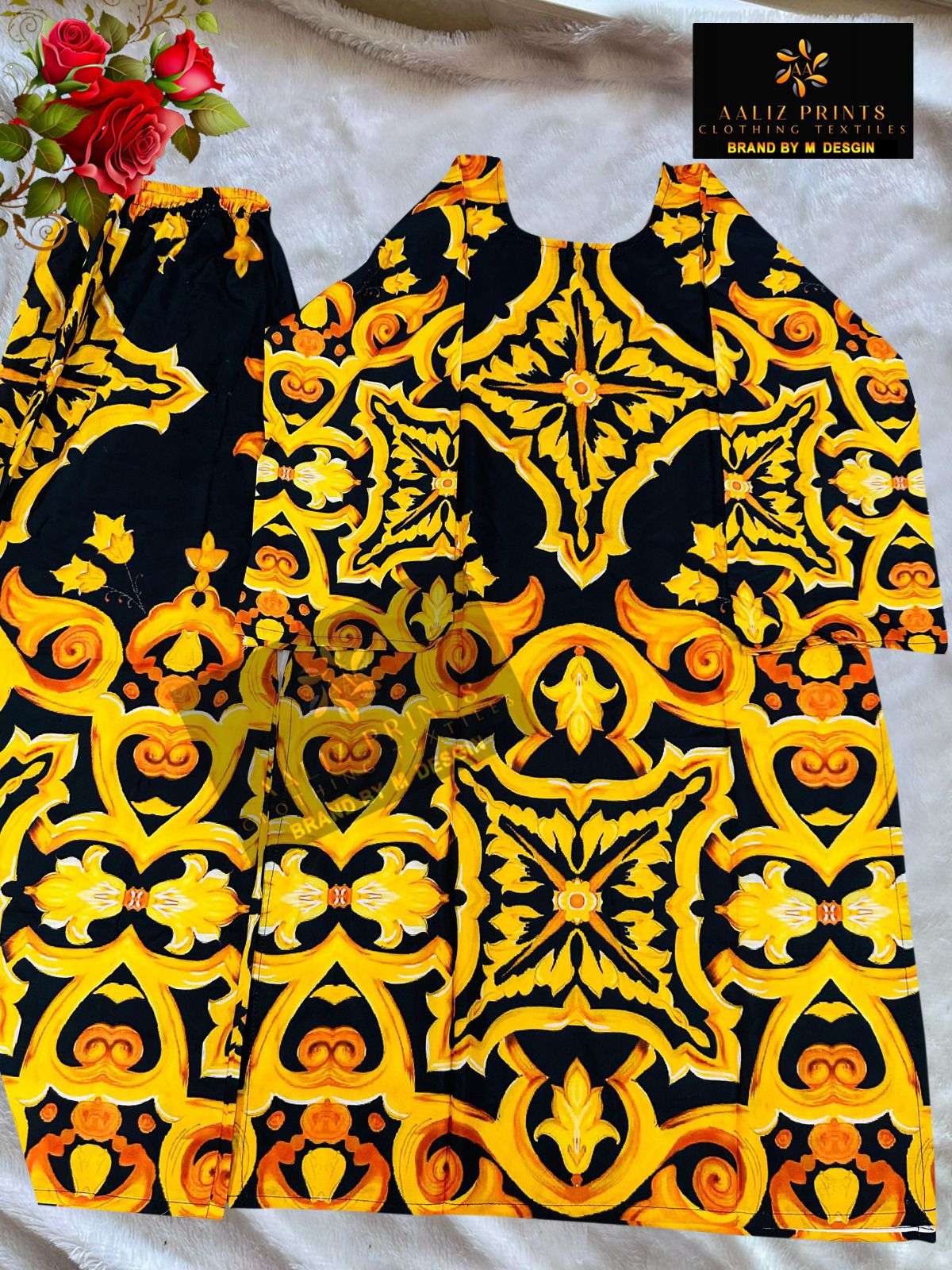 AALIZ PRINTS CO-ORD SET VOL-11 PURE LAWN PRINTED PAKISTANI CO-ORD SETS-00062