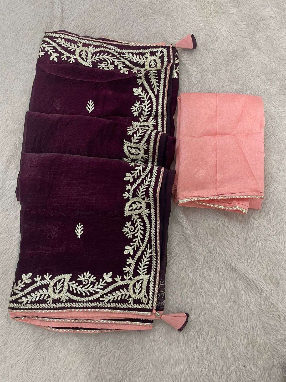 ALICE VOL-37 BY ASLIWHOLESALE DESIGNER PURE CHIFFON SAREES-00090