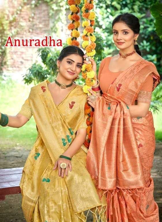 BUNAWAT ANURADHA PURE ASSAM SILK PRINTED SAREES-00037