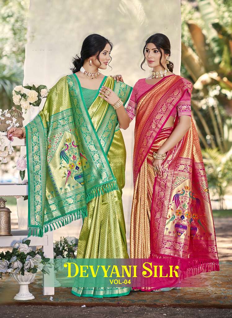 BUNAWAT DEVYANI SILK -04 PURE SILK SAREES-00037