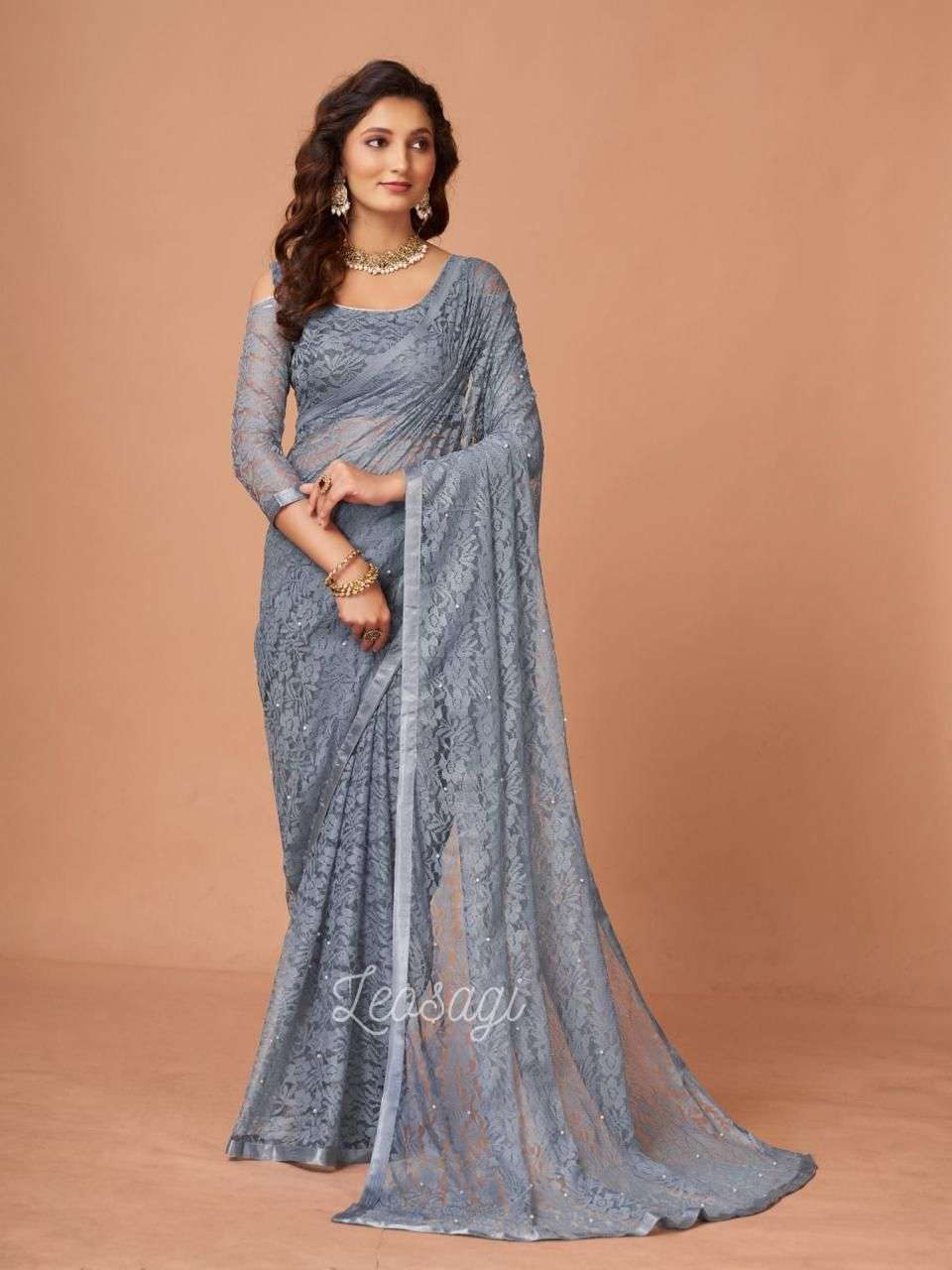 CORA VOL-36 BY ASLIWHOLESALE DESIGNER PURE SOFT NET SAREES-00284
