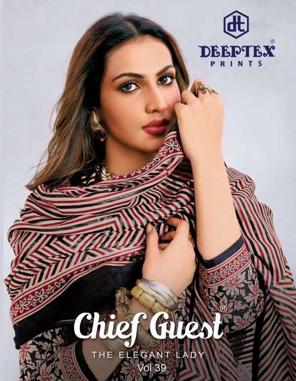 DEEPTEX CHIEF GUEST VOL-39 PURE COTTON PRINTED DRESSES-00201