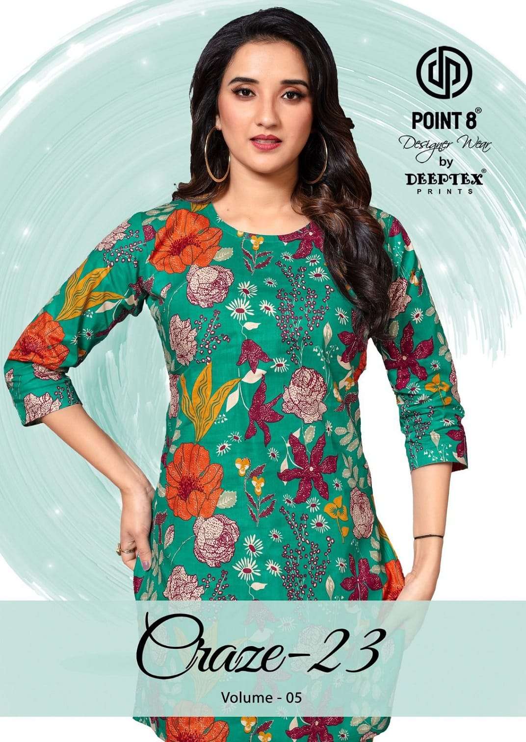 DEEPTEX CRAZE 23 VOL-5 5001 5010 SERIES PURE COTTON PRINTED CO-ORD SET-00015