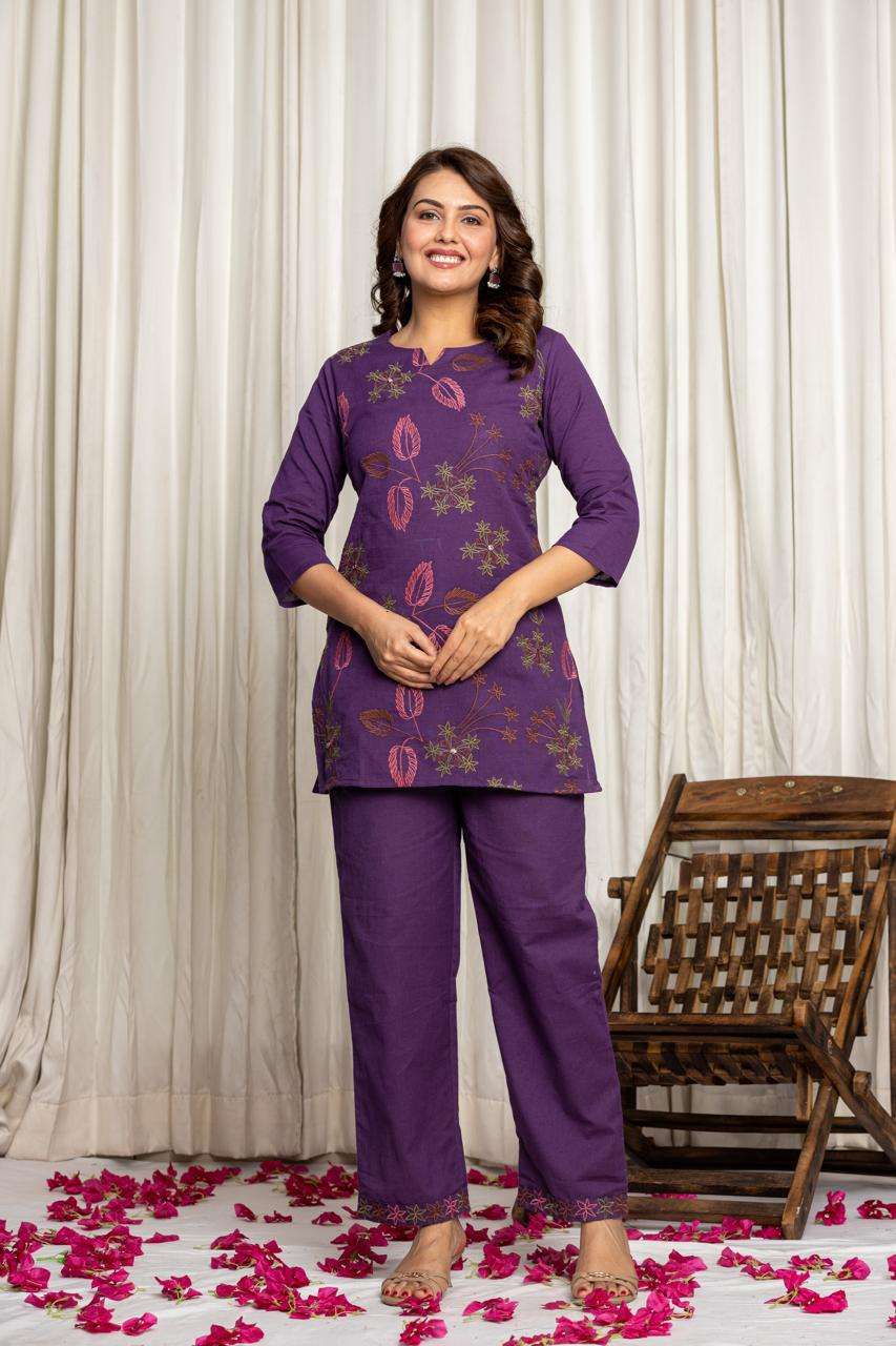 ENSTINKT SUMMER COLLECTION VOL-210 PURE COTTON PRINTED CO-ORD SET-00297