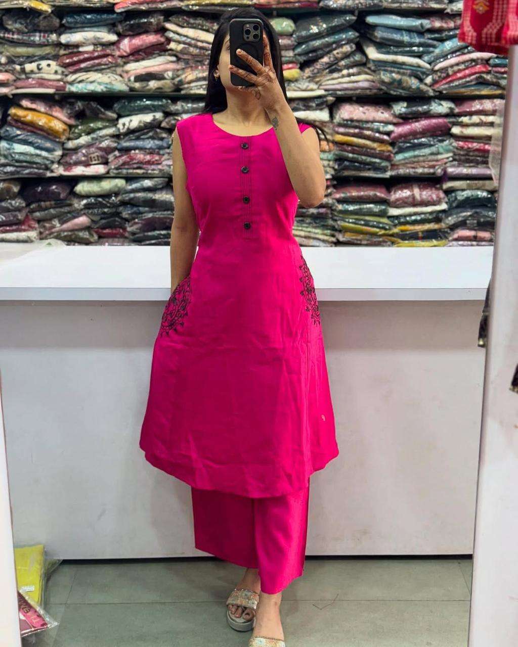 HIMANSHI VOL-856 BY ASLIWHOLESALE DESIGNER PURE COTTON KURTIS-00211