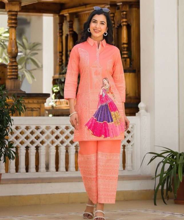 HIMANSHI VOL-863 BY ASLIWHOLESALE DESIGNER PURE COTTON CO-ORD SET-00211