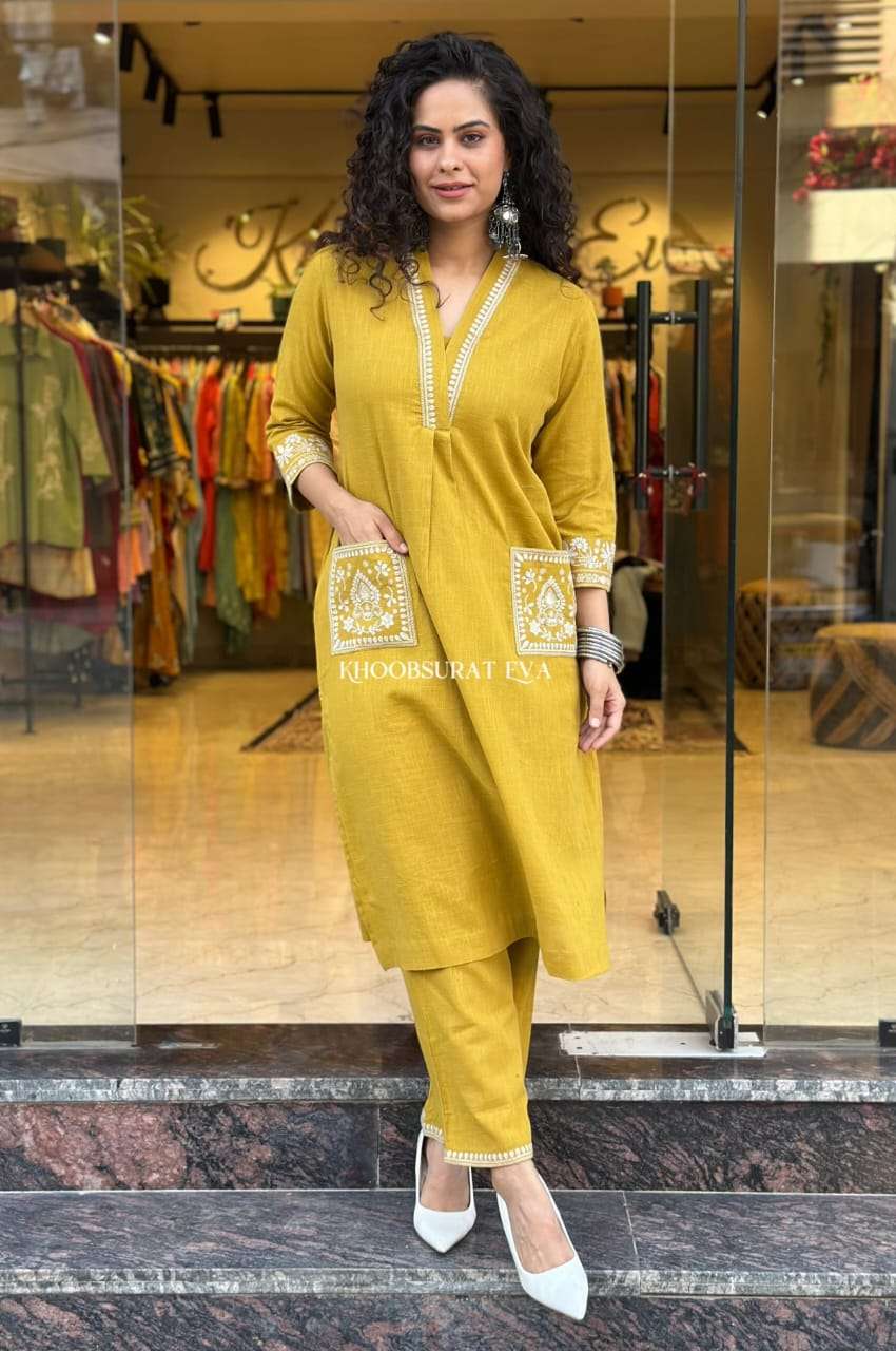 HIMANSHI VOL-865 BY ASLIWHOLESALE DESIGNER PURE COTTON CO-ORD SET-00211