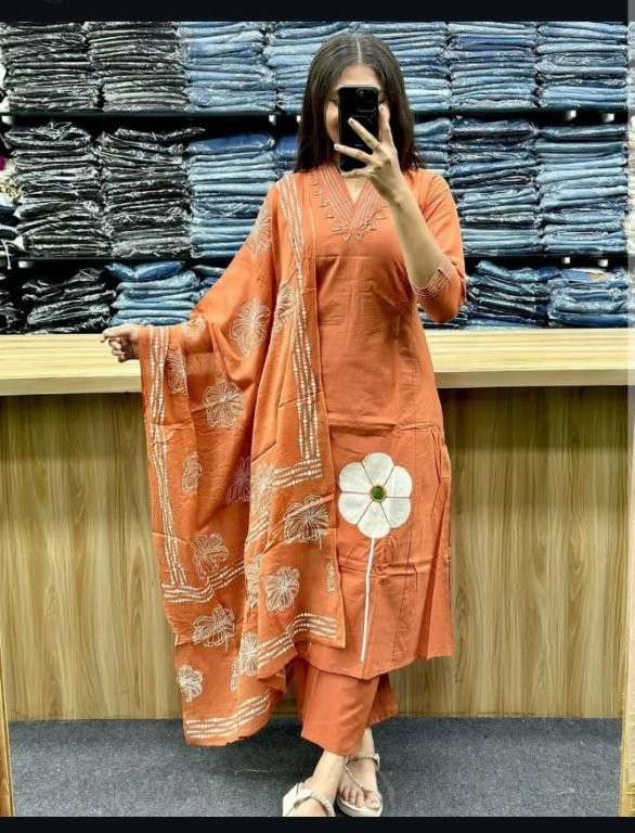HIMANSHI VOL-866 BY ASLIWHOLESALE DESIGNER PURE COTTON DRESSES-00211