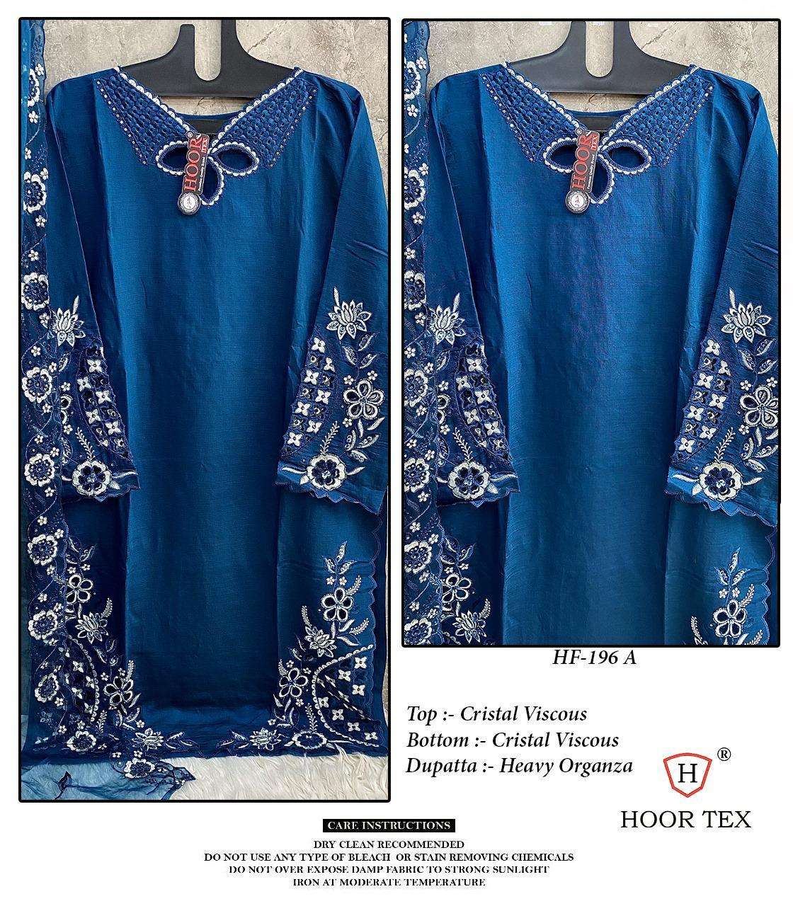 HOOR TEX HF-196 COLOUR HEAVY VISCOSE PAKISTANI DRESSES-00020