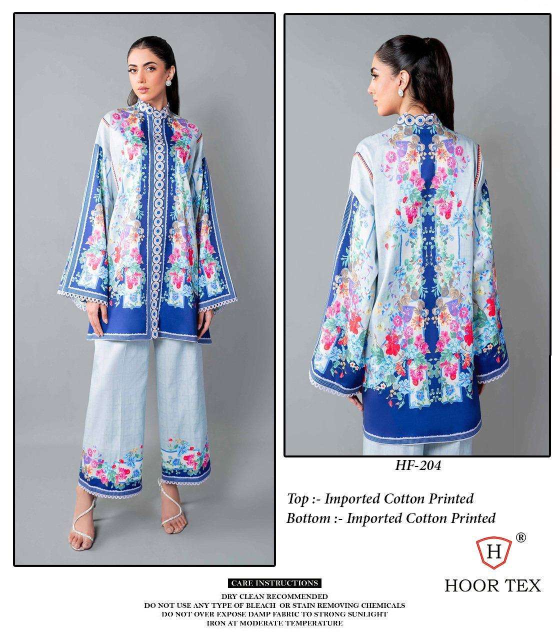 HOOR TEX HF-204 PURE IMPORTED COTTON PRINTED PAKISTANI CO-ORD SET-00020
