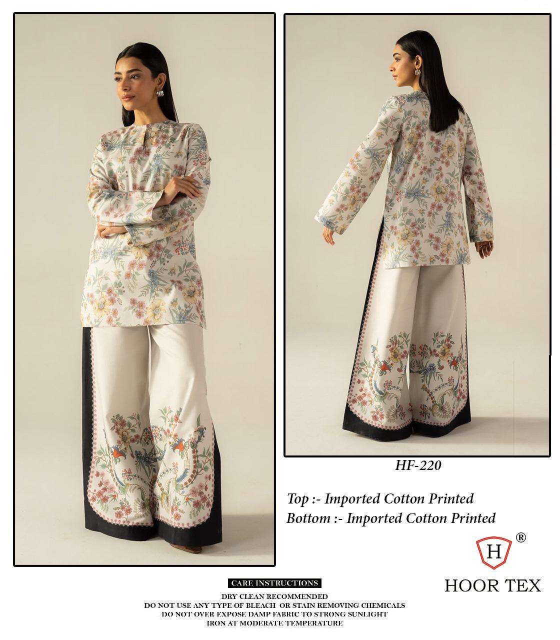 HOOR TEX HF-220 TO HF-227 SERIES PURE COTTON PRINTED CO-ORD SET-00020