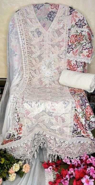 JAHAN SUMMER SPECIAL BY ASLIWHOLESALE DESIGNER PURE COTTON PAKISTANI DRESSES-00022