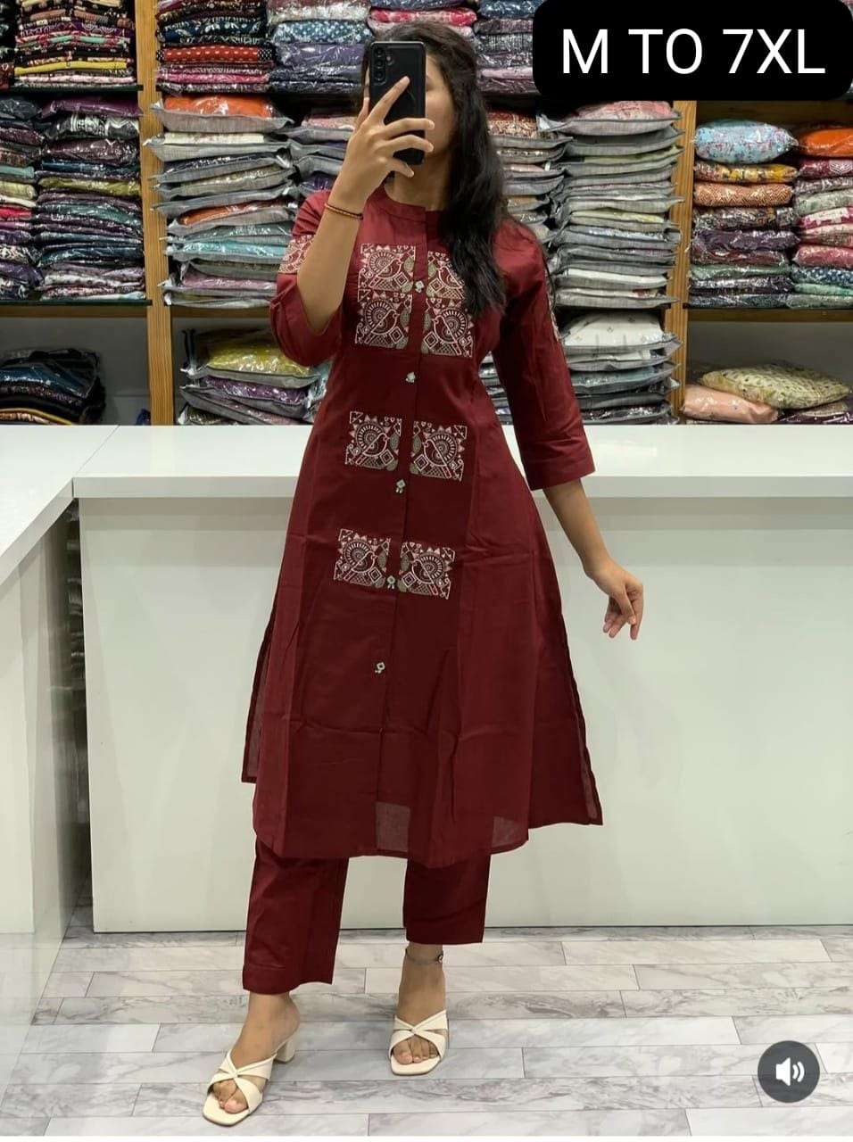 JYOTI VOL-268 BY ASLIWHOLESALE DESIGNER PURE COTTON PRINTED KURTIS-00233