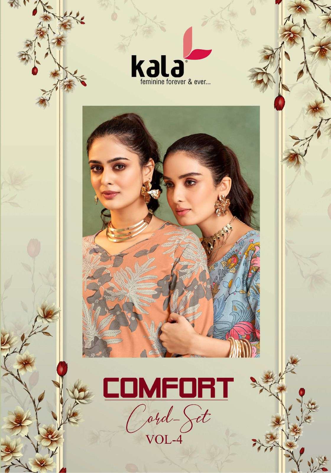 KALA COMFORT VOL-4 8101 8112 SERIES PURE COTTON PRINTED DRESSES-00015