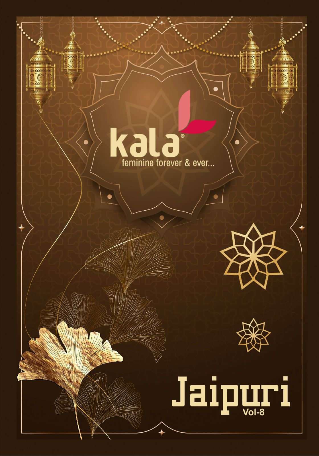 KALA JAIPURI VOL-8 COLOUR 7801-A TO 7812-B SERIES PURE COTTON PRINTED DRESSES-00062