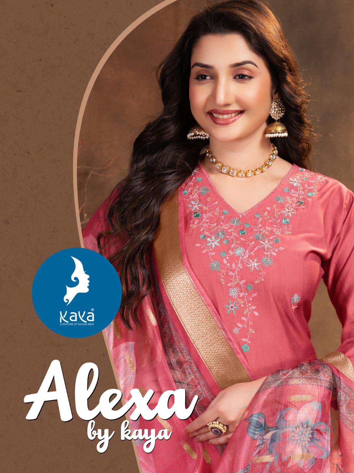 KAYA ALEXA PURE VETICAN SILK DRESSES-00140