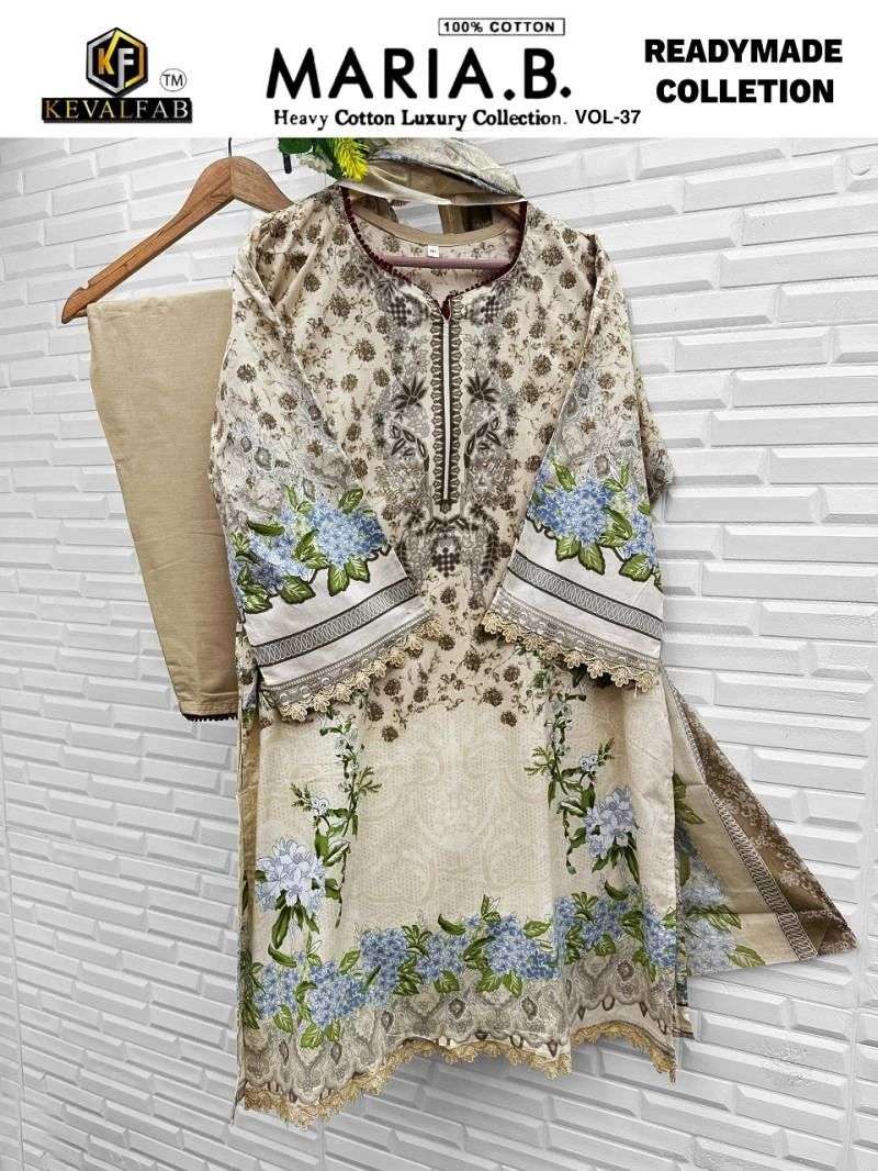 KEVAL FAB MARIA B VOL-37 RM PURE COTTON PRINTED PAKISTANI DRESSES-00062