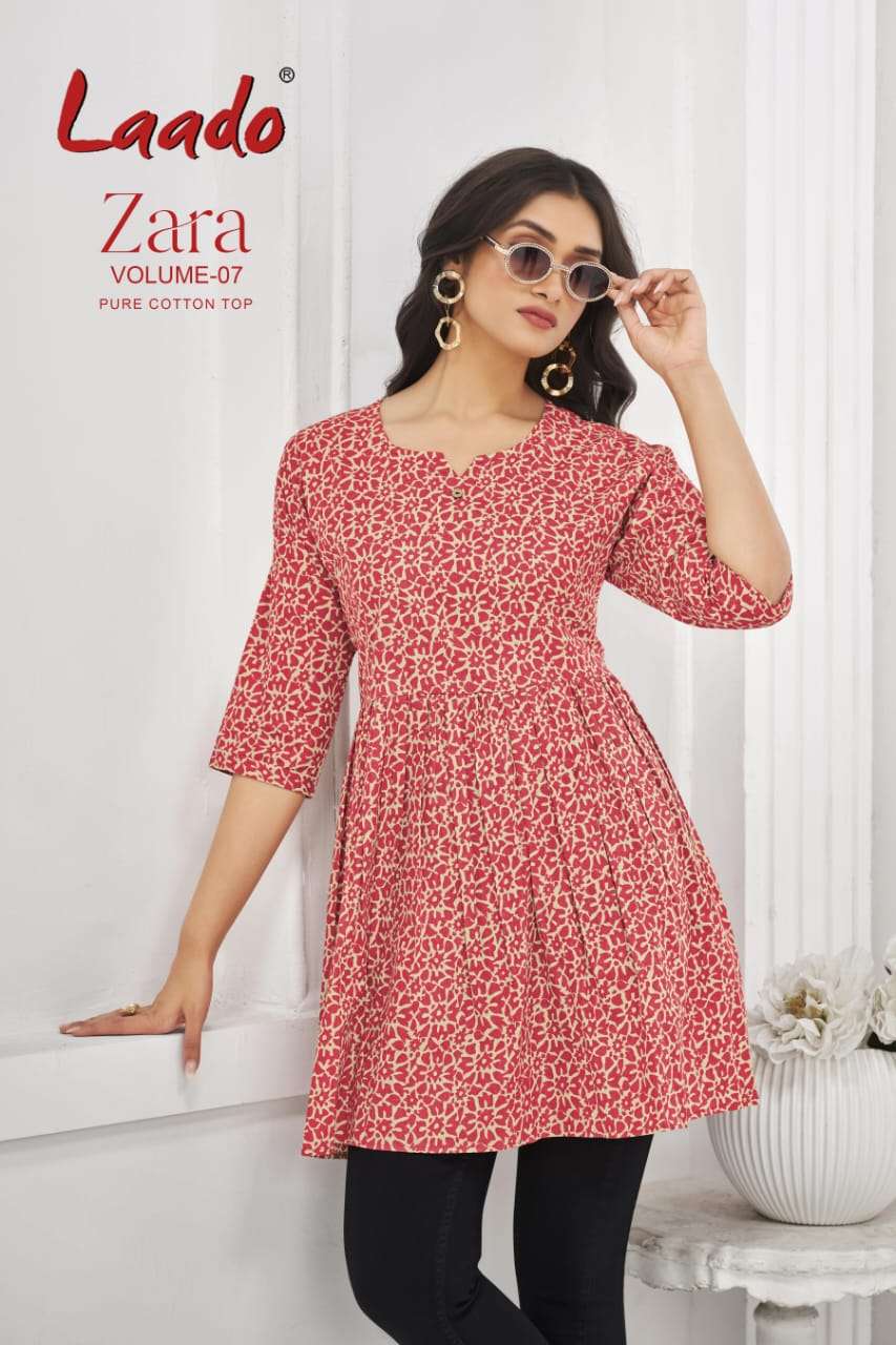 LAADO ZARA VOL-7 7001 TO 7012 SERIES PURE COTTON PRINTED CASUALS-00015