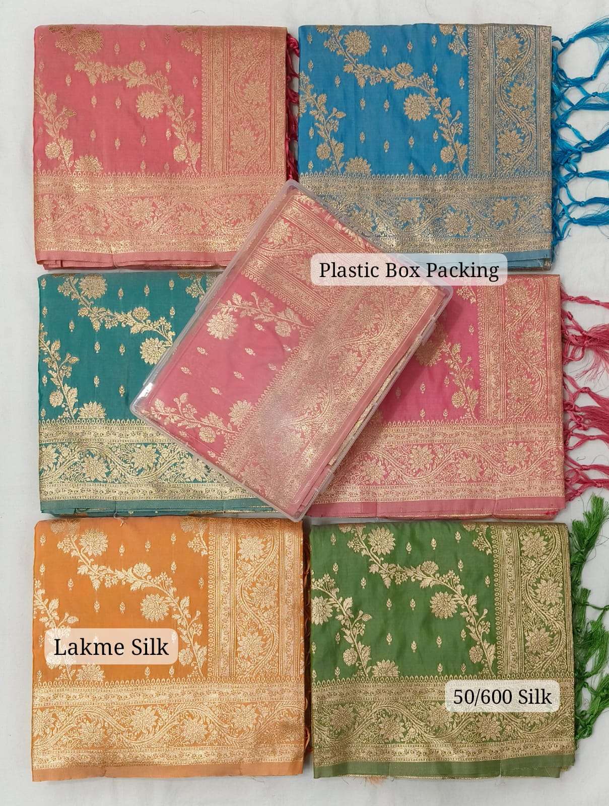 LAKME SILK BY ASLIWHOLESALE  DESIGNER PURE SILK PRINTED SAREES-00065