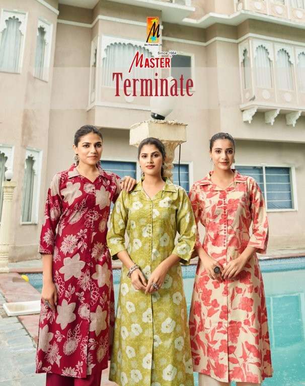 MASTER TERMINATE PURE VERTICAN PRINTED CO-ORD SET-00014