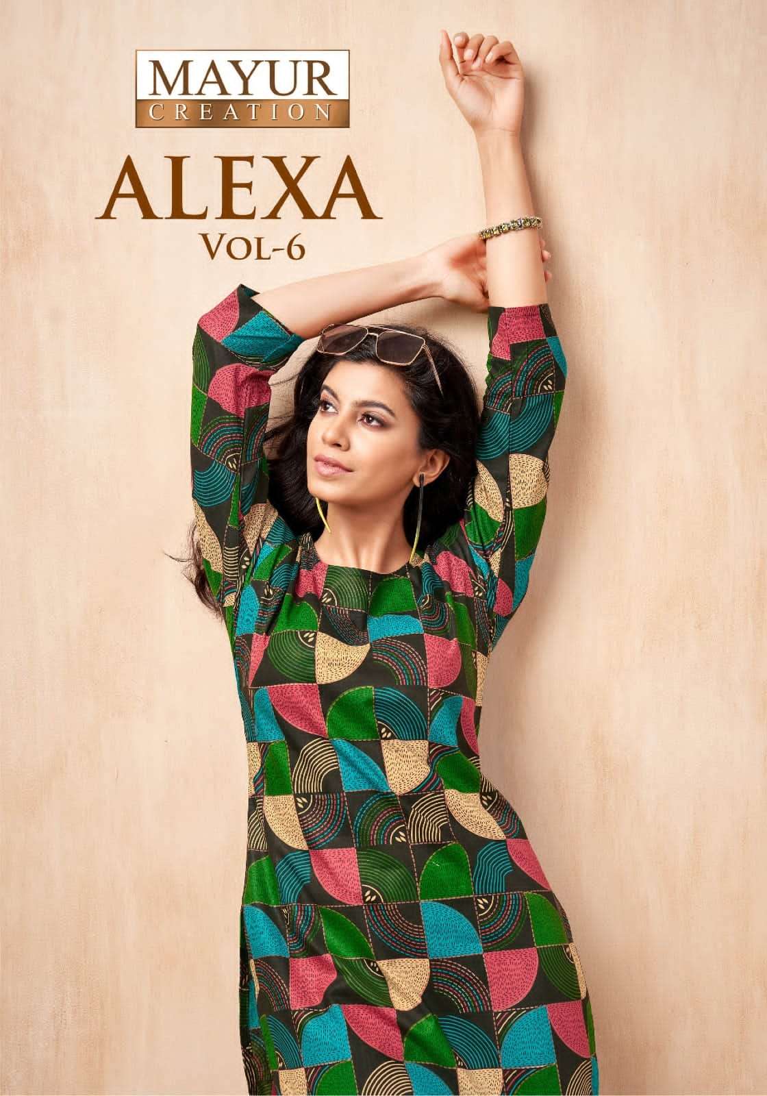 MAYUR CREATION ALEXA VOL-06 6001 TO 6010 SERIES PURE COTTON PRINTED CO-ORD SET-00015