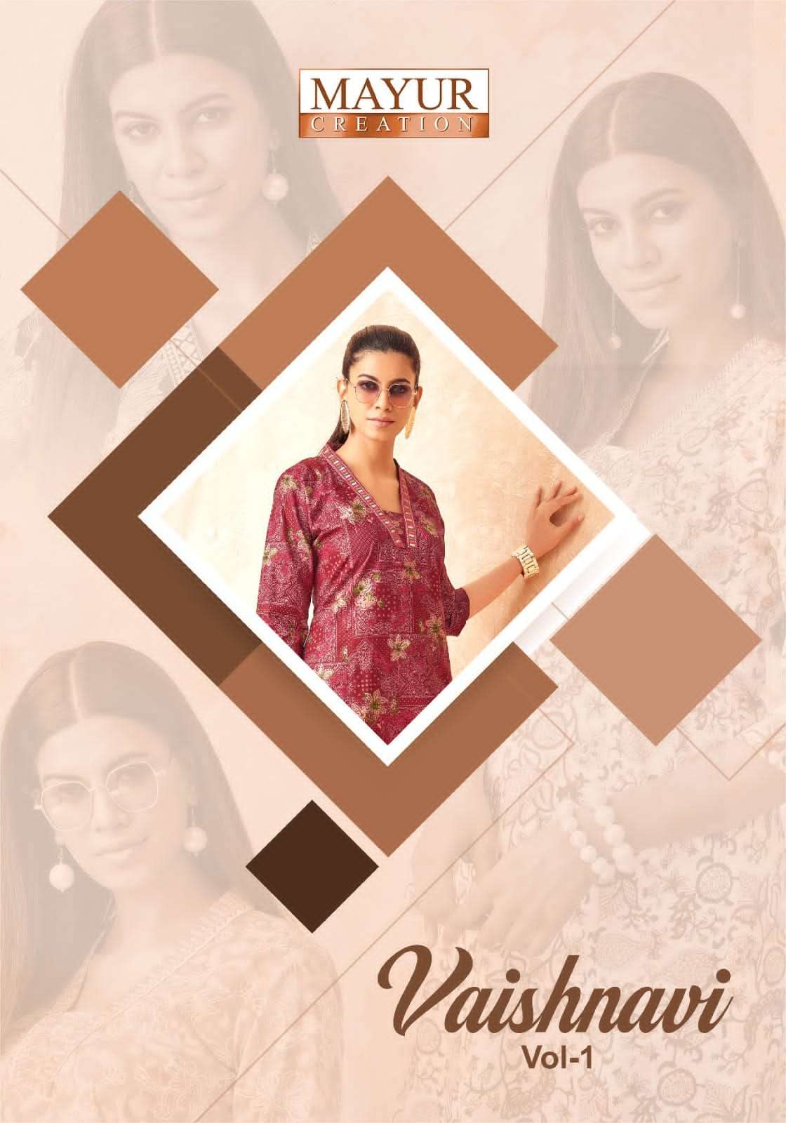 MAYUR CREATION VAISHNAVI VOL-01 PURE COTTON PRINTED CO-ORD SET-00201