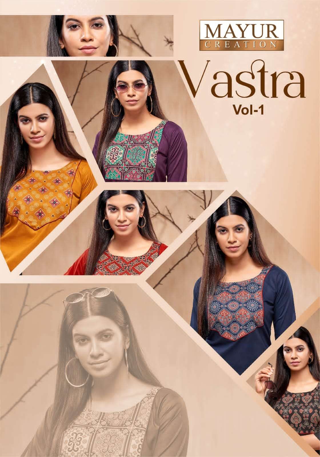 MAYUR CREATION VASTRA VOL-1 1001 TO 1008 SEROES PURE COTTON PRINTED SHORT TOP-00015