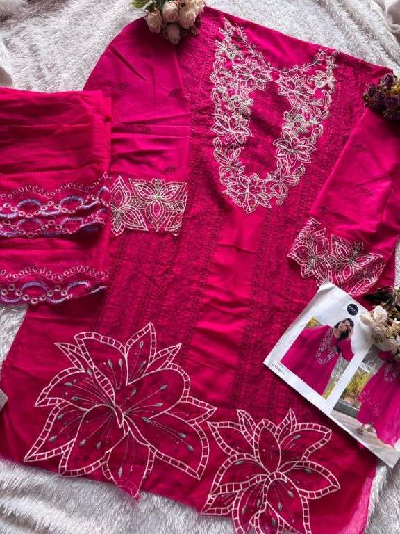 MEHBOOB TEX 1667 COLOUR NX PURE COTTON LAWN EMBROIDERY PAKISTANI DRESSES-00071