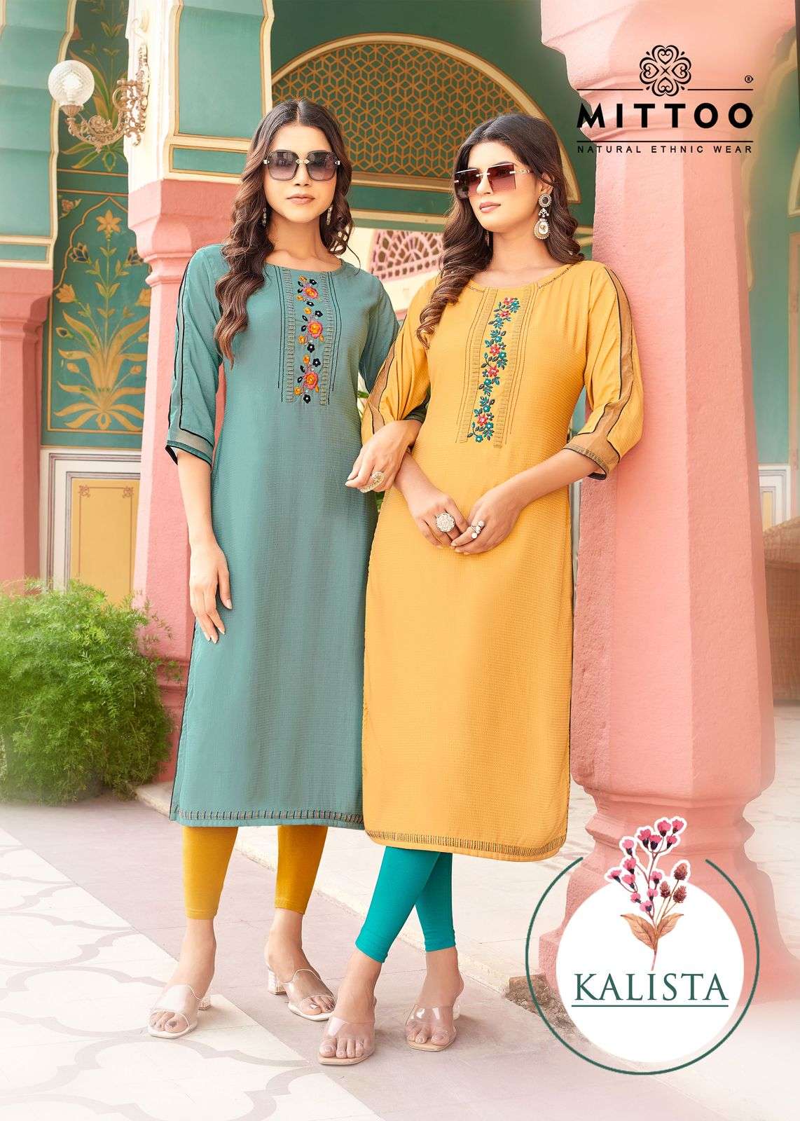 MITTOO KALISTA PURE RAYON KURTIS-00014