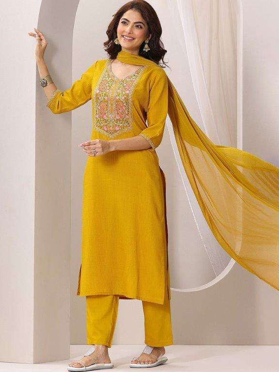 MUMTAJ BY ASLIWHOLESALE DESIGNER PURE RAYON EMBROIDERY DRESSES-00264
