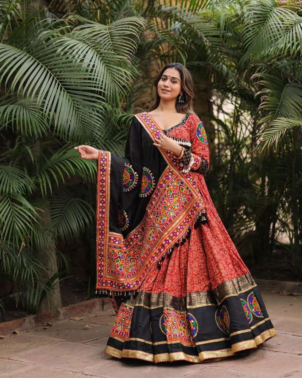 NAVYA VOL-7 BY ASLIWHOLESALE DEISGNER PURE RAYON COTTON PRINTED LEHENGAS-00294