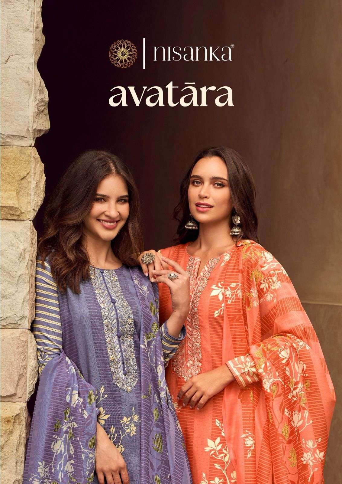NISANKA AVATARA PURE LAWN VISCOSE EMBROIDERY PAKISTANI DRESSES-00201