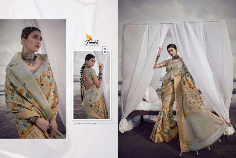 PANKH CHHPA VOL-01 PURE SILK SAREES-00004