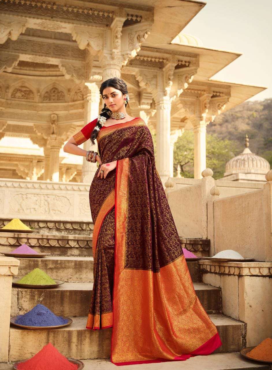 PANKH SAKSHI SILK PURE BANARASI SILK SAREES-00004
