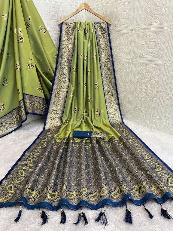 PENNY VOL-113 BY ASLIWHOLESALE DRESIGNER PURE BANARASI SILK SAREES-00081