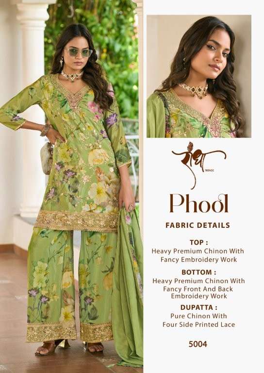 RADHA TRENDZ PHOOL HEAVY CHINON EMBROIDERY DRESSES-00150