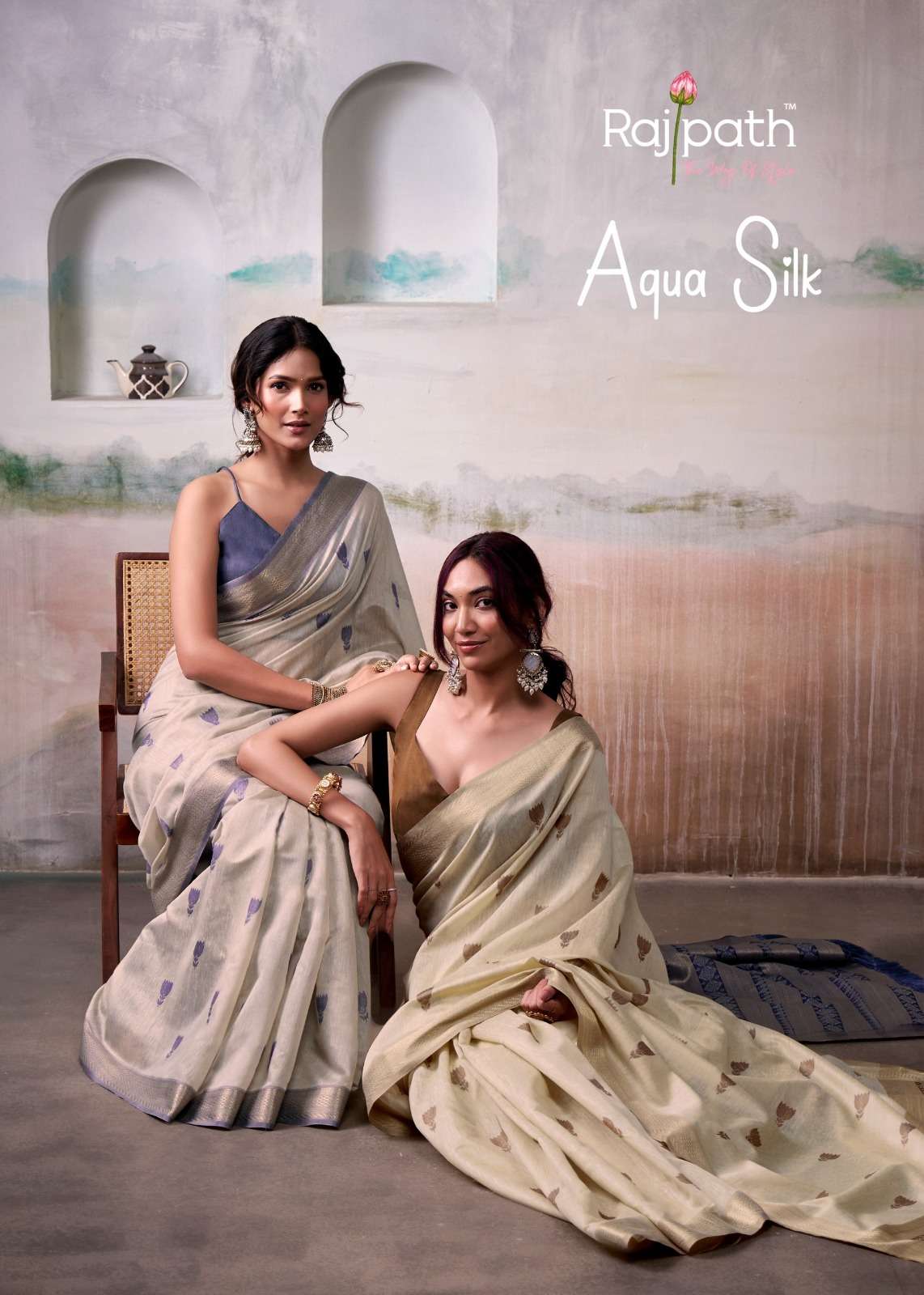 RAJPATH AQUA SILK 522 TO 527 SERIES PURE COTTON SAREES-00004