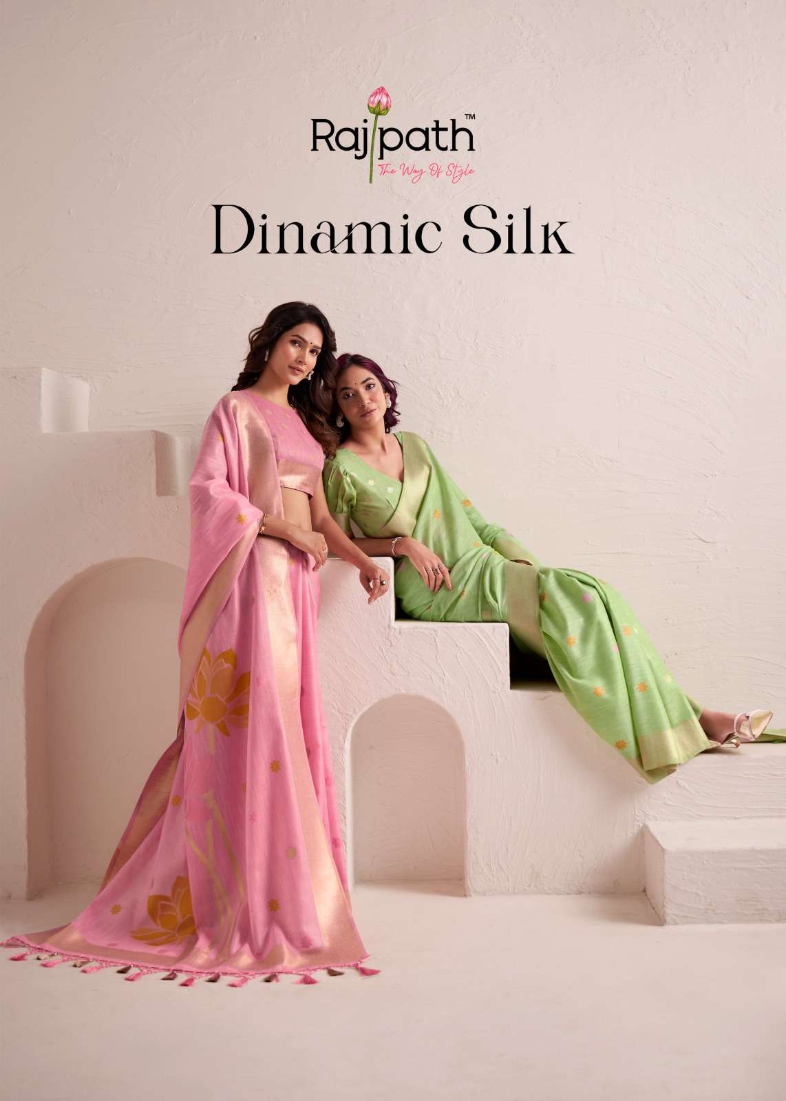 RAJPATH DINAMIC SILK PURE LINEN JACQUARD SAREES-00004