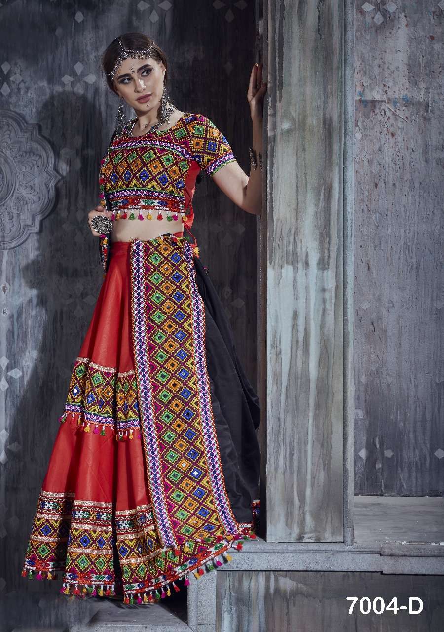 RAJWADI VOL-1 COLOUR NX BY ASLIWHOLESALE DESIGNER PURE ART SILK LEHENGAS-00060