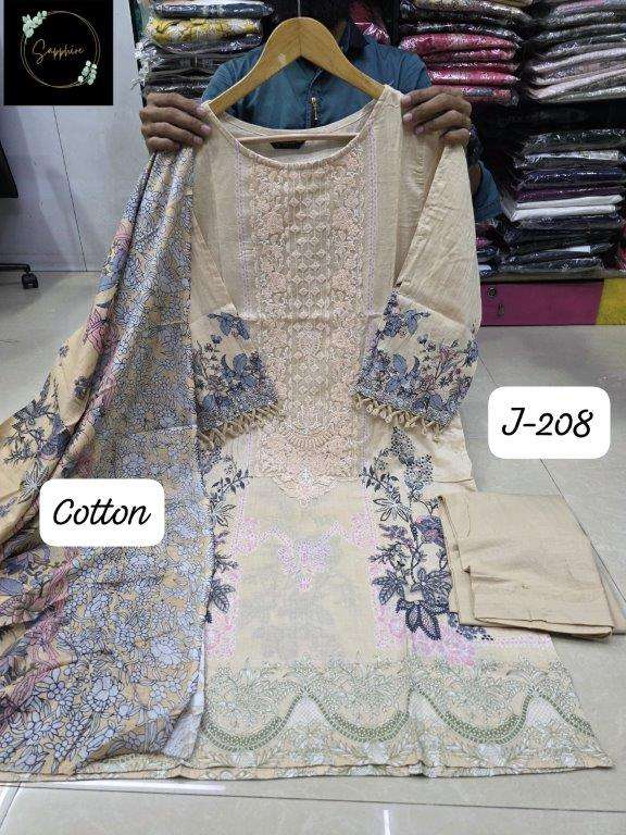 SAPPHIRE JAZMIN 208 PURE LAWN COTTON PRINTED PAKISTANI DRESSES-00272