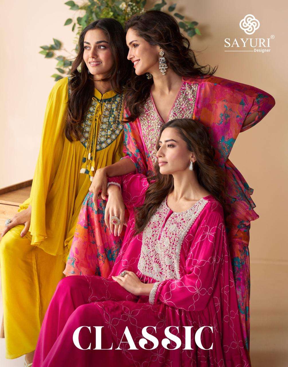 SAYURI CLASSIC PURE CHINON SILK PRINTED DRESSES-00028