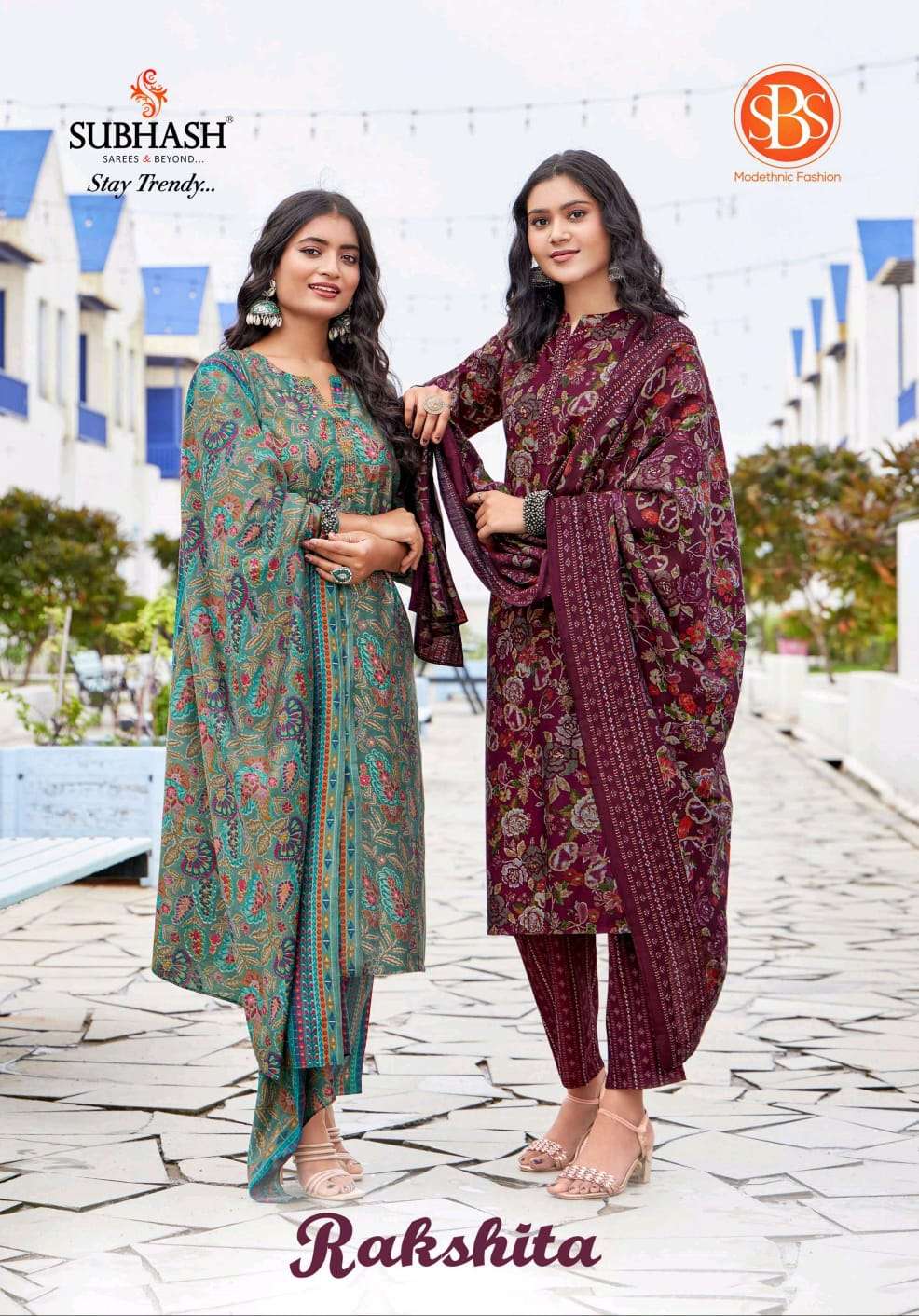 SBS FASHION RAKSHITA MODAL CHANDERI DRESSES-00014