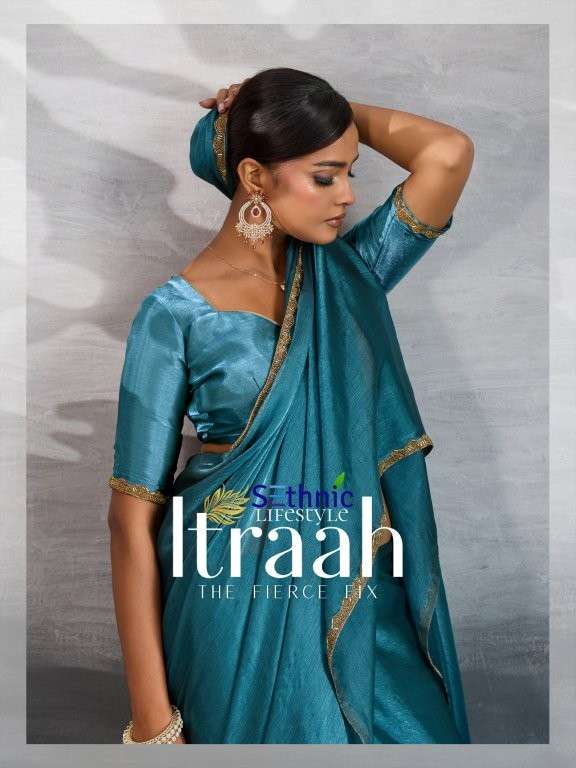 SETHNIC ITRAAH PURE CHIFFON  SAREES-00137