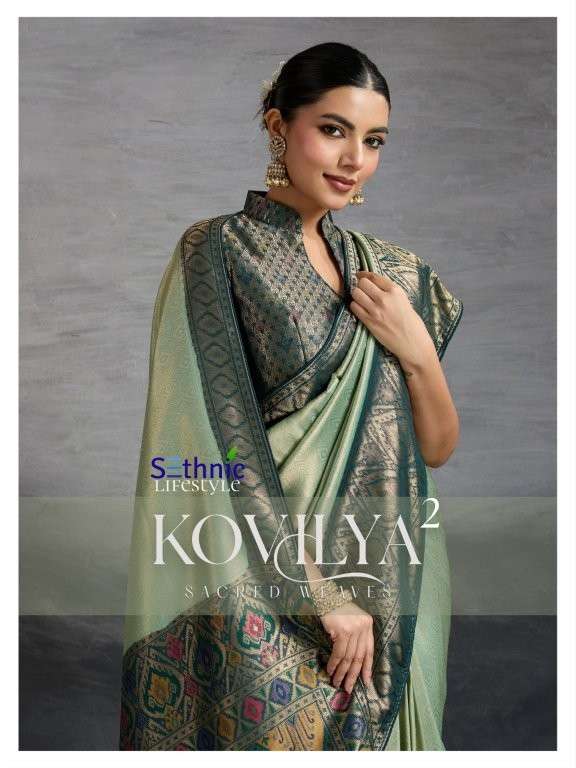 SETHNIC LIFESTYLE KOVLIYA VOL-02 PURE SOFT SILK SAREES-00137
